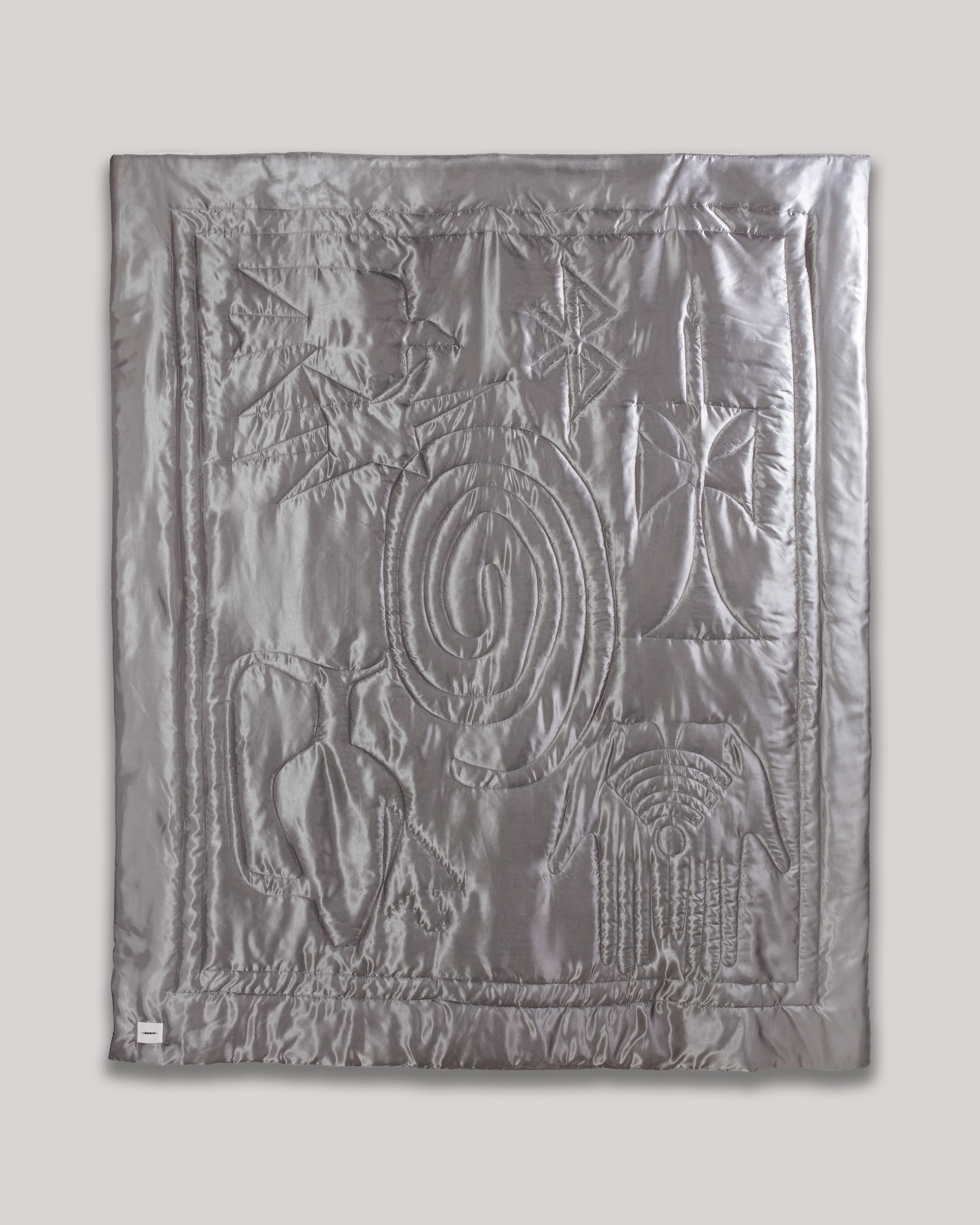 GLYPH bed throw